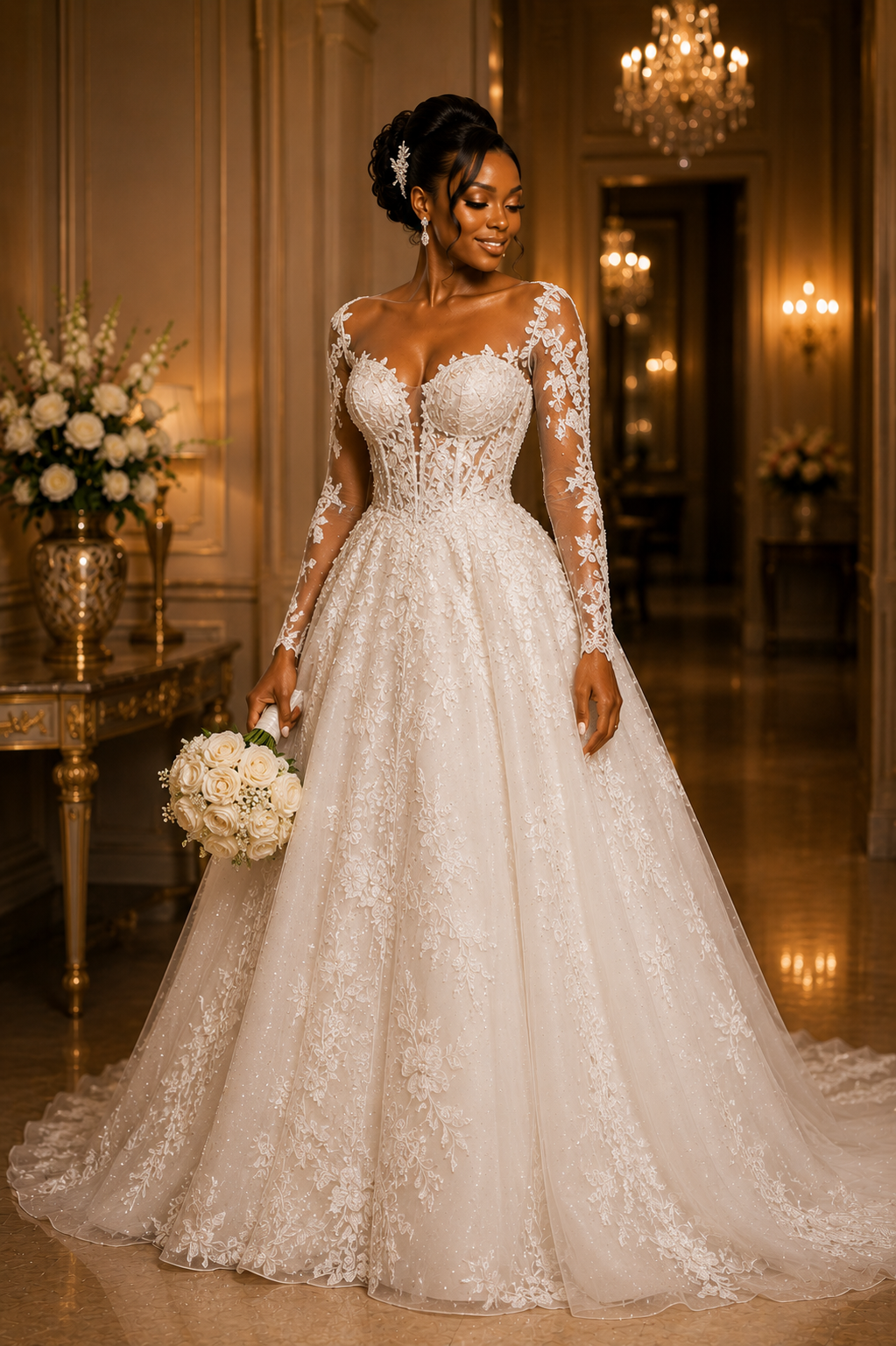White Bridal Dress